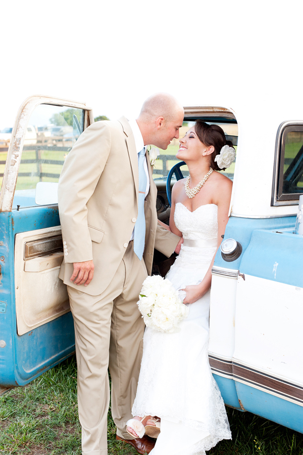 pick up truck wedding