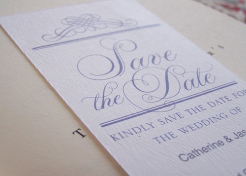 Printable save the dates