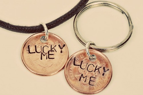 lucky penny charm