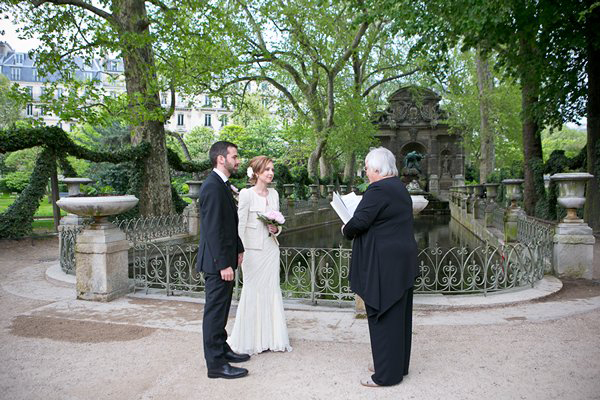Real Weddings Jammie David S Paris Elopement Outdoor Paris Elopement