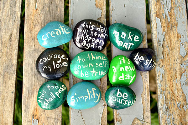 message stones
