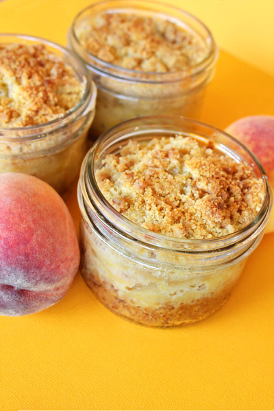 peach crisp