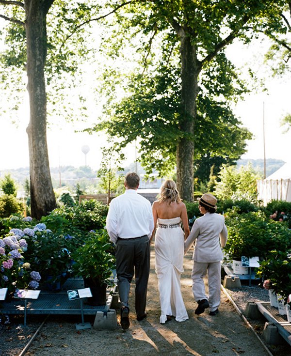 greenhouse wedding