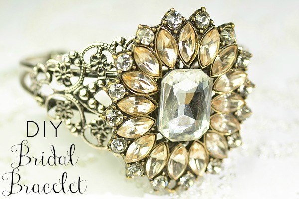 diy bridal bracelet