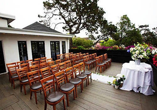 Ceremony setup 