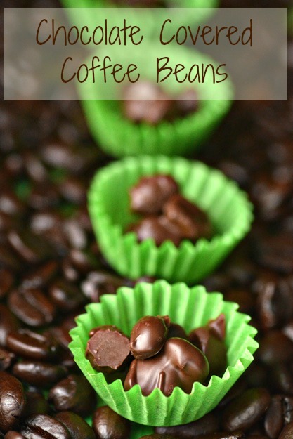 DIY Chocolate Covered Coffee Beans