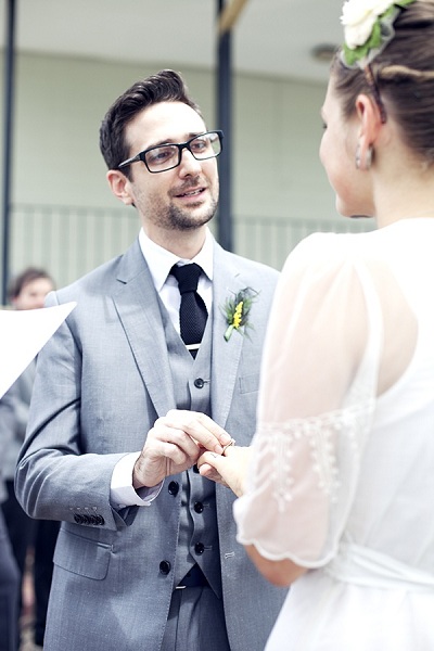 Outdoor Florida wedding ceremony