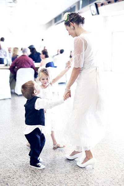 bride dancing