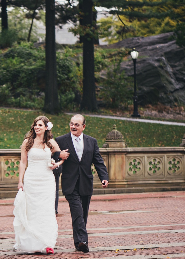 Bethesda Terrace wedding ceremony