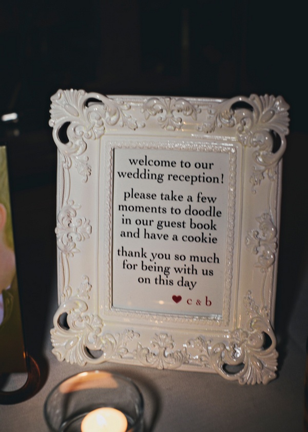 wedding sign