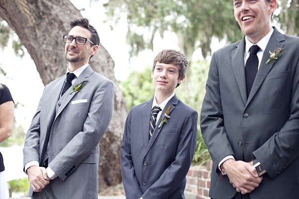 Outdoor Florida wedding ceremony