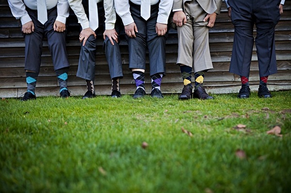 groomsmen argyle socks