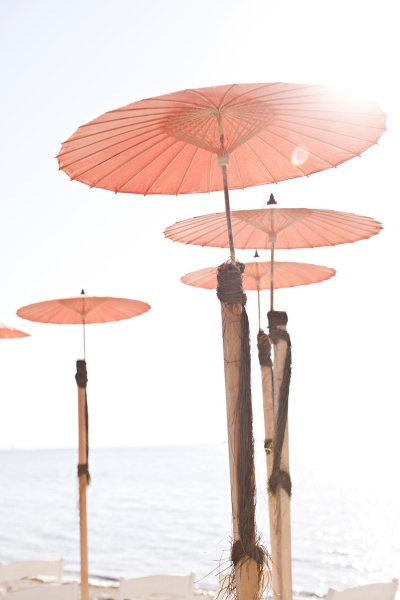 beach parasols