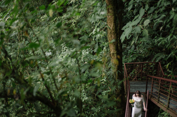 Jungle elopement