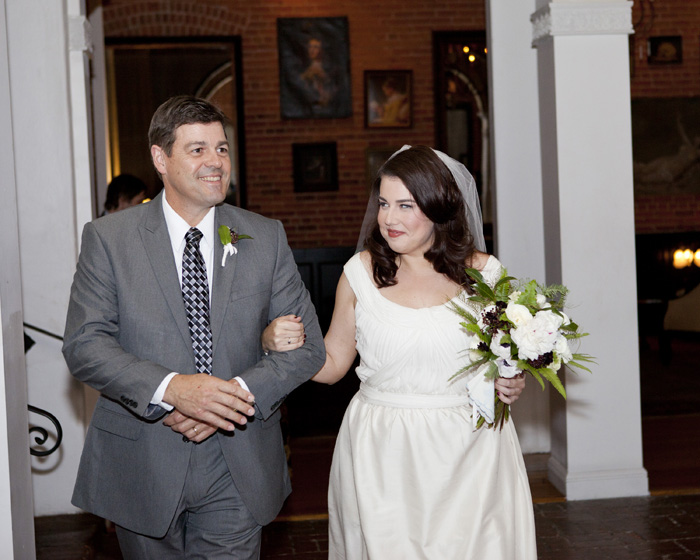 intimate-wedding-bride-walking-down-aisle