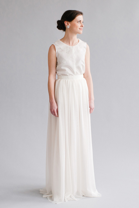 10 Great Elopement Dresses | Whitney Deal Skirt