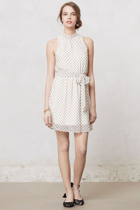 Floral and Printed Bridesmaid Dresses | Anthropologie Deja Dot Dress