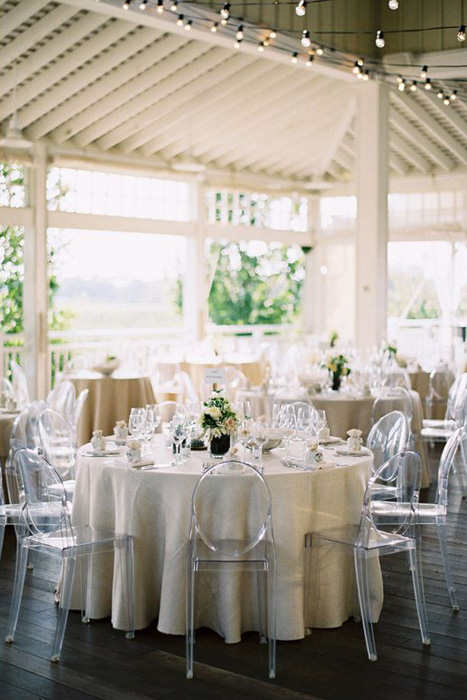 Wedding Trend: Ghost Chairs