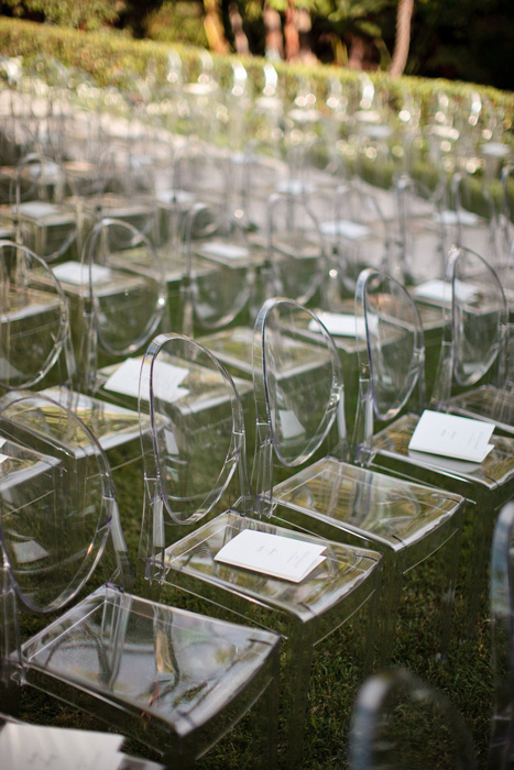 Wedding Trend: Ghost Chairs