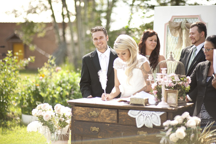 Vintage Farm Wedding