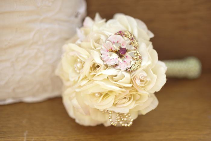 Vintage wedding bouquet