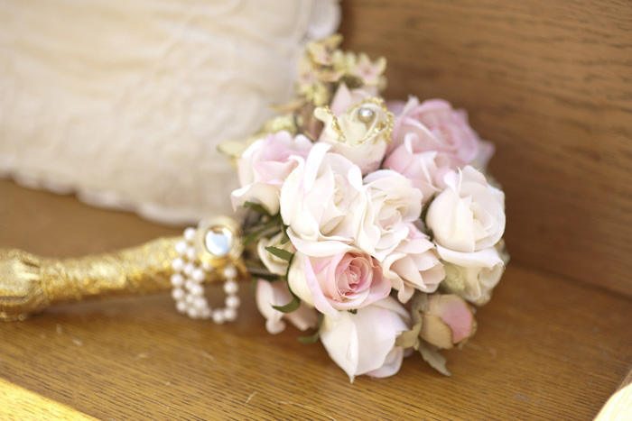 Vintage wedding bouquet