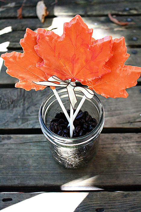 Maple Leaf Lollipop