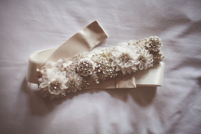 beaded wedding sash