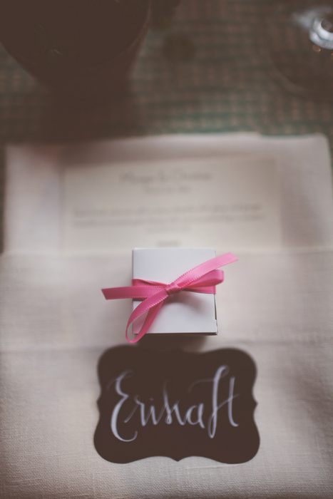 chalkboard place card