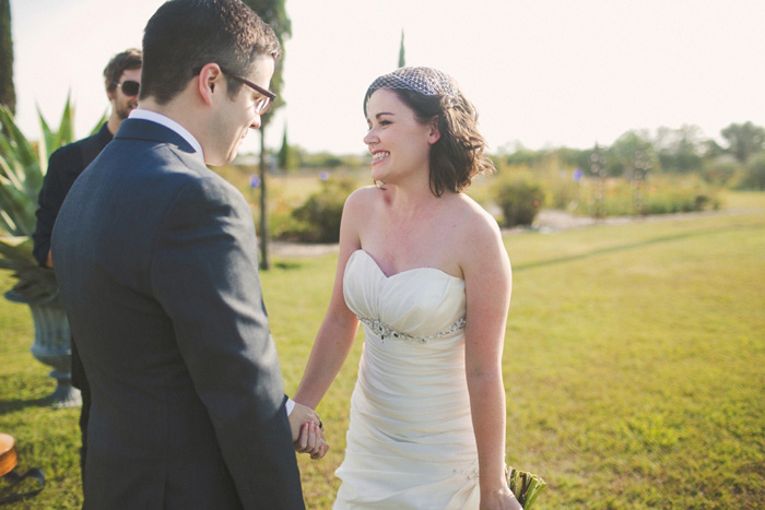 ecstatic bride