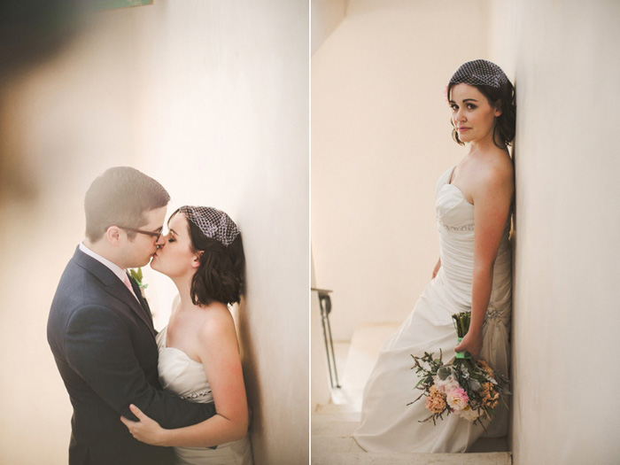 bride and groom portraits