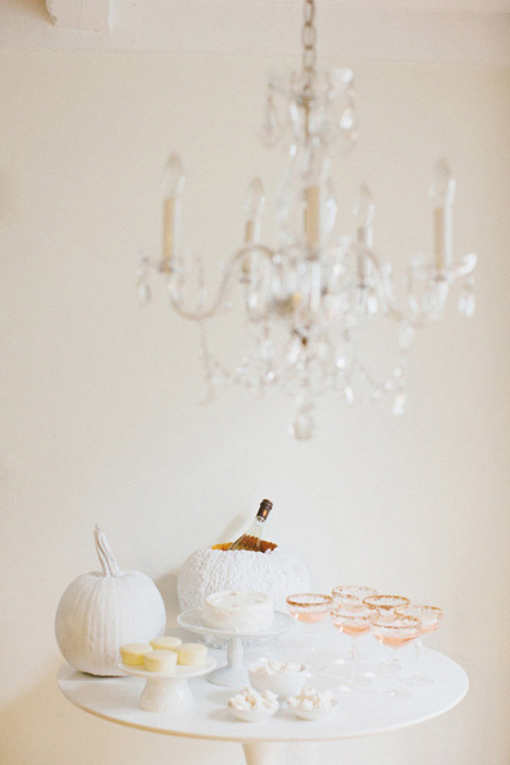 elegant pumpkin decor