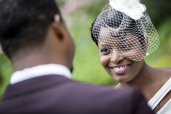 garden elopement ceremony in Paris