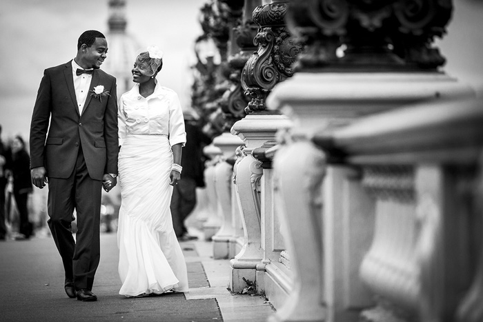 intimate paris wedding