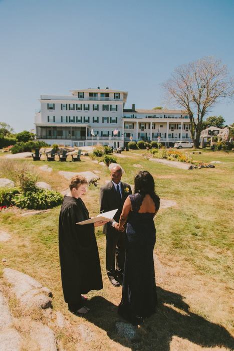 Emerson Inn by the sea elopement