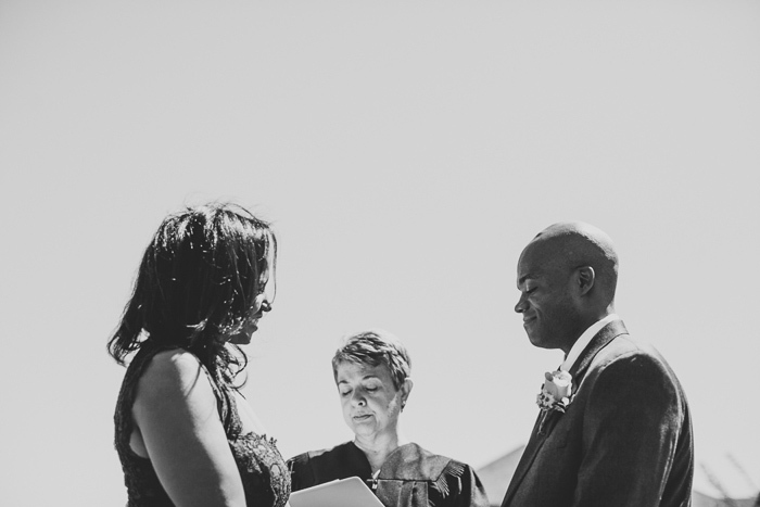 elopement ceremony by the sea