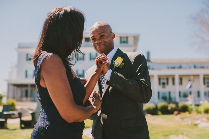 Emerson Inn elopement ceremony