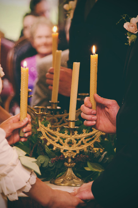 Unity candle ceremony