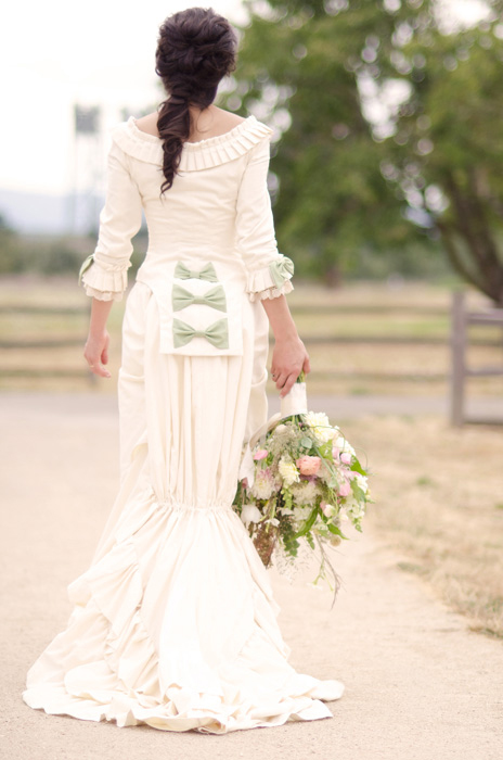 victorian wedding dress