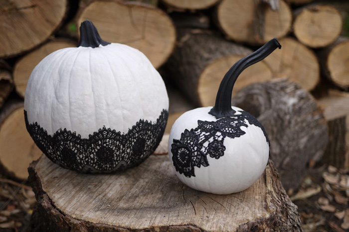 lace pumpkin