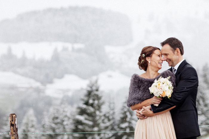 Austrian alps wedding