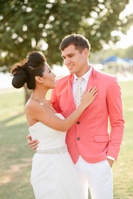 pink suit jacket