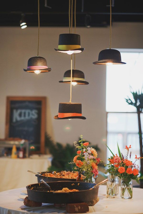 top hat lights