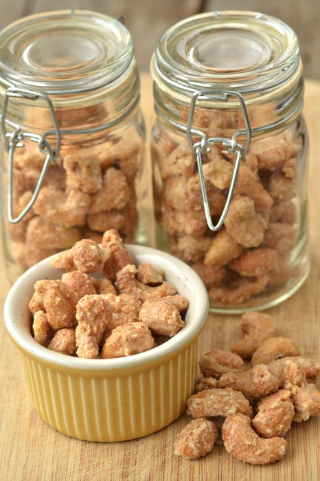 candied cashews