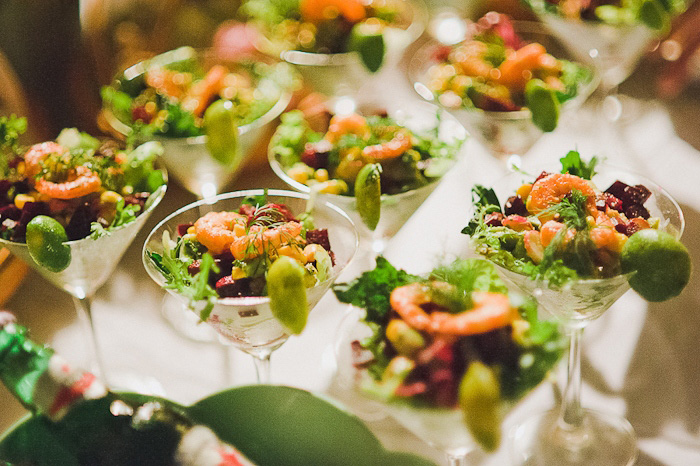 Bali wedding appetizers