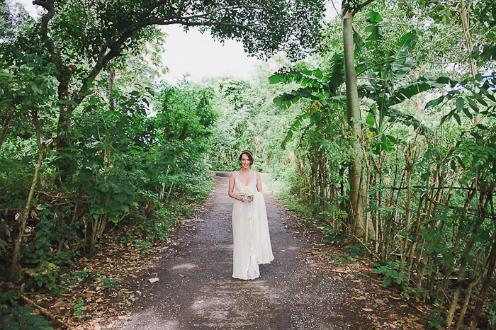 Bride portrait in Bali