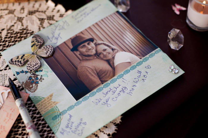 wedding guest book