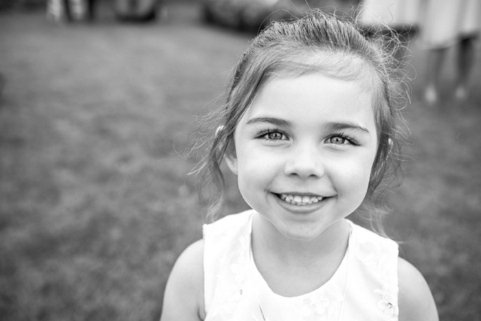 young wedding guest