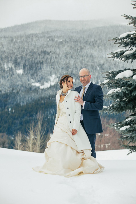 white wedding coat