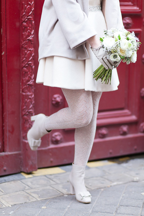 wool wedding tights